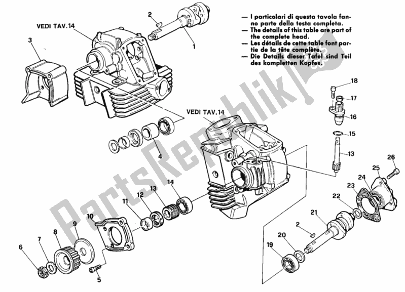 Wszystkie części do Wa? Rozrz? Dczy Ducati Paso 907 I. E. USA 1992